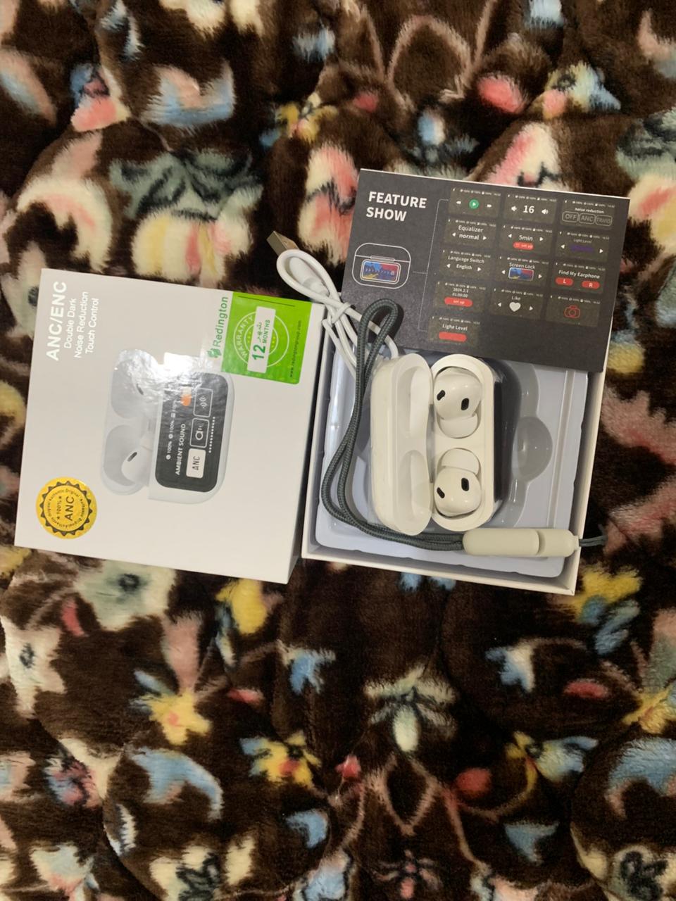 Earbuds A9 Pro with digital display all options working best for gaming