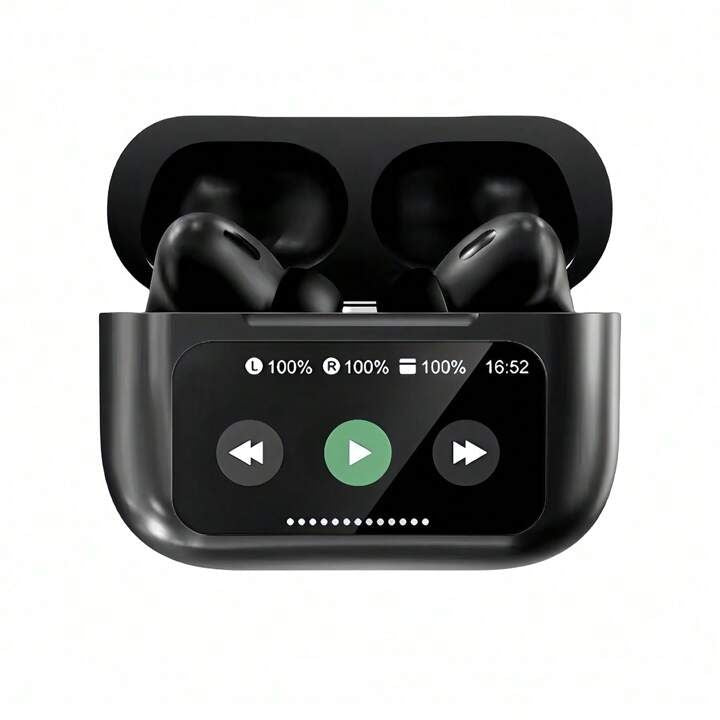 Earbuds A9 Pro Black most attractive color available in quantity best quality best sound