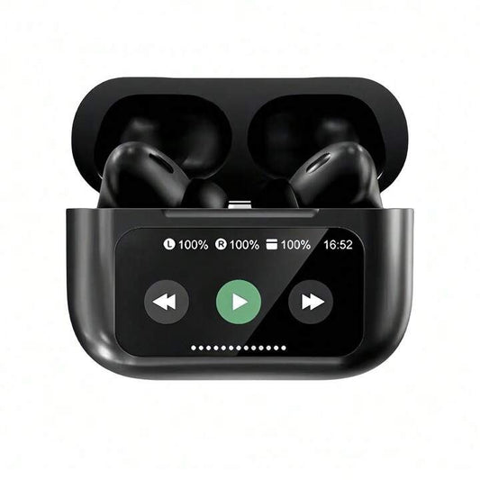 Earbuds A9 Pro Black most attractive color available in quantity best quality best sound