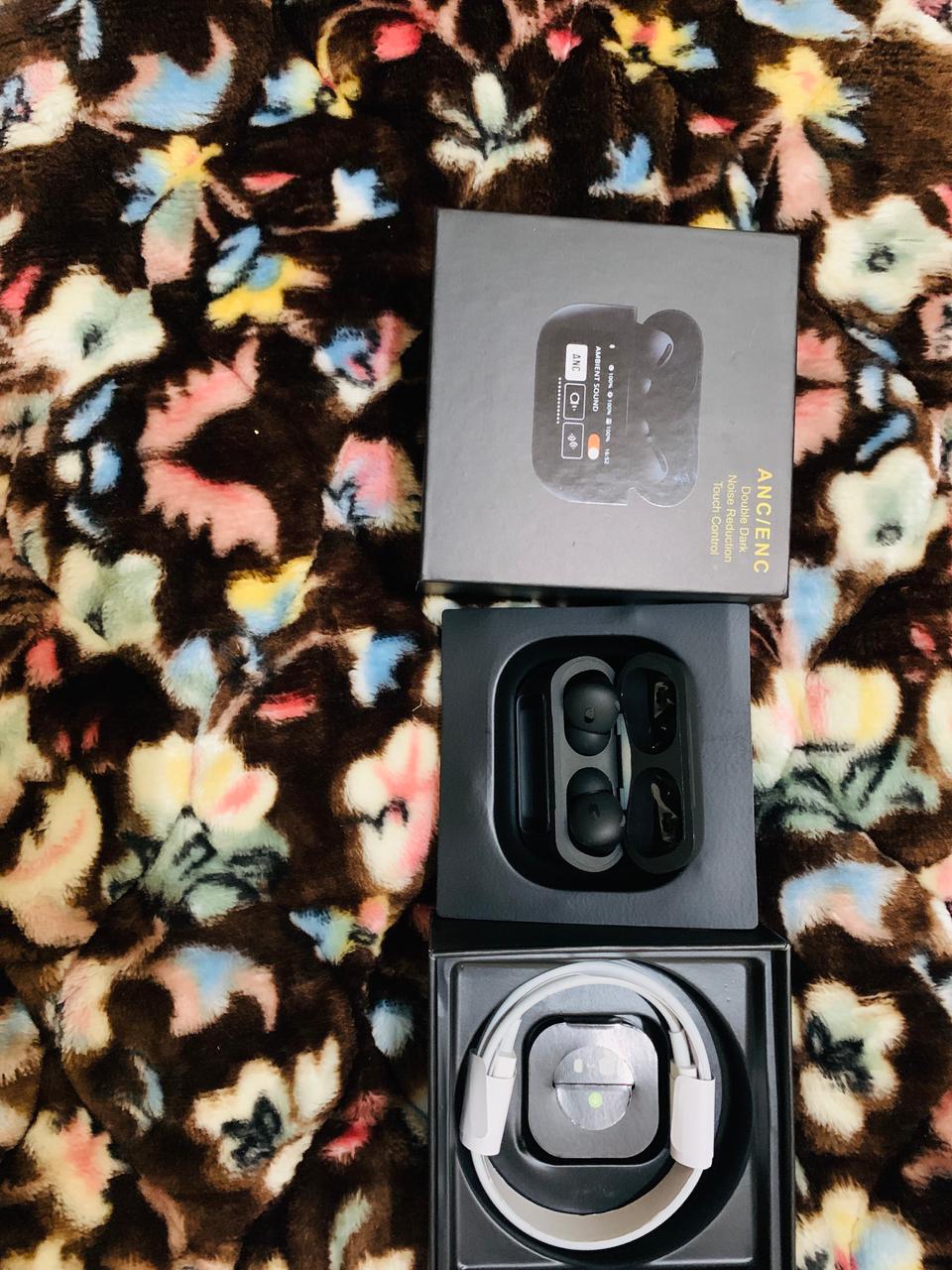 Earbuds A9 Pro Black most attractive color available in quantity best quality best sound